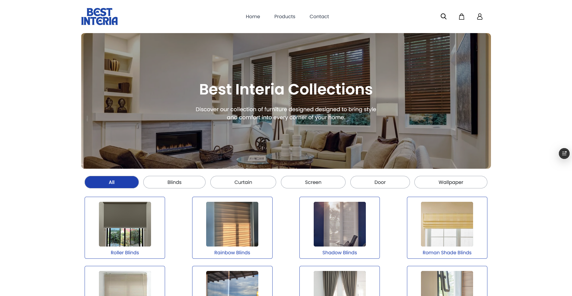 Best Interia | Interior Sales Website