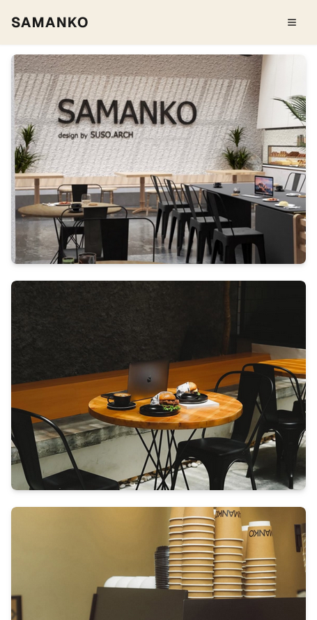 Samanko | Coffee Shop Landing Page screenshot 6