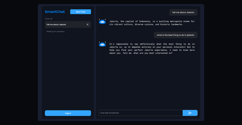 SmartChat | Virtual Assistant Bot