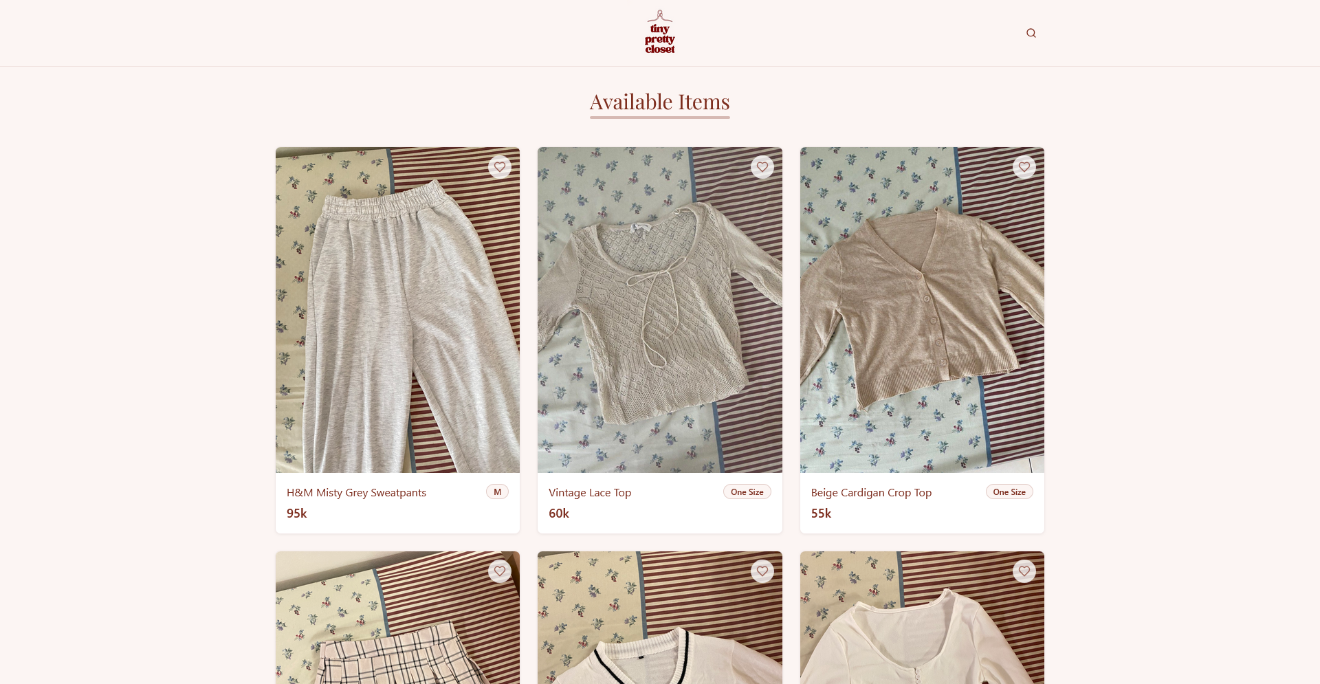 Tiny Pretty Closet